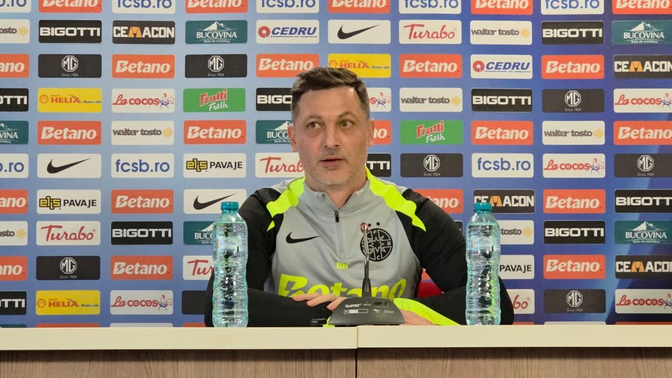 Mirel Rădoi, prezentat oficial la FCSB. Toate declarațiile noului antrenor: „O calificare în Conference League ar fi ca un trofeu!”