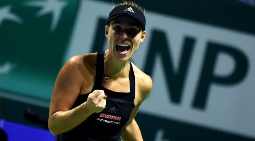 Angelique Kerber, prima victorie la Turneul Campioanelor! 