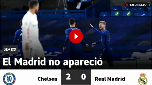 „Petrecere Blues!” Chelsea, prima finală după 9 ani. Real Madrid, o deziluzie: „Nu și-a făcut apariția!” Reacția presei internaționale, după semifinalele Ligii Campionilor