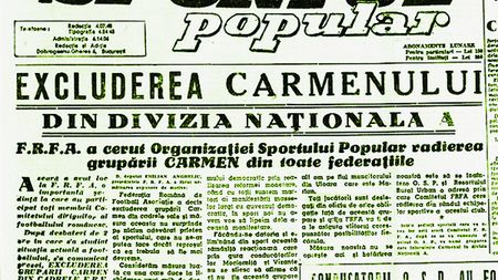 Lupta de "clasă" Carmen - CFR