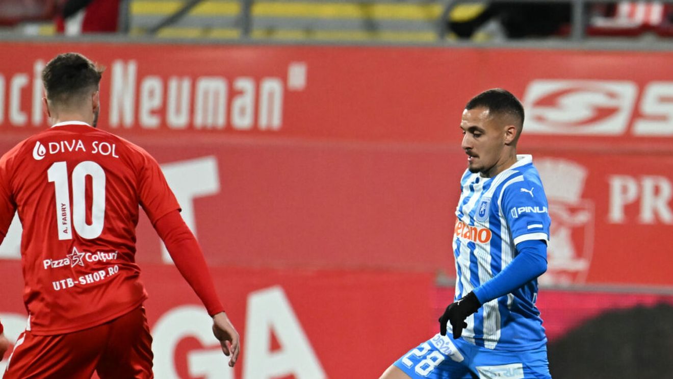 Mitriță o aruncă pe echipa lui Rednic în „horă": UTA - Universitatea Craiova 1-2