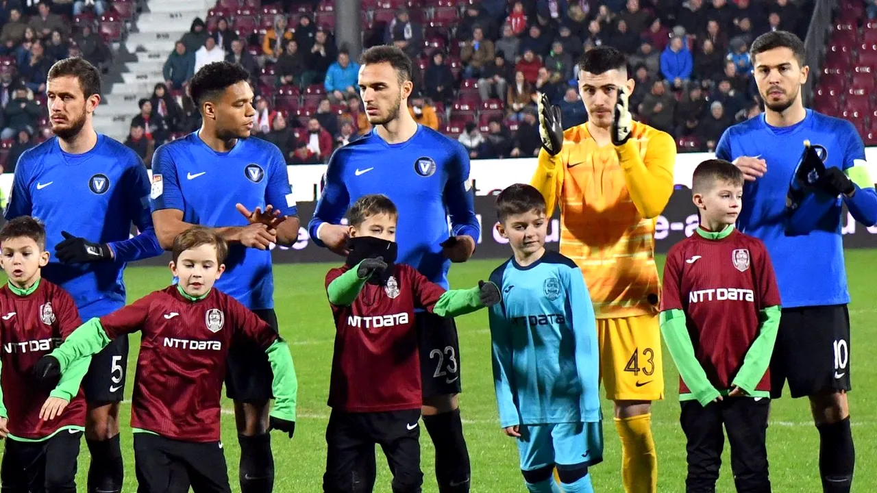 CFR - VIITORUL 0-0 | Gabi Iancu se plânge de suprafața de joc de la Cluj: „Nu poți juca în Europa League pe un astfel de gazon impracticabil”