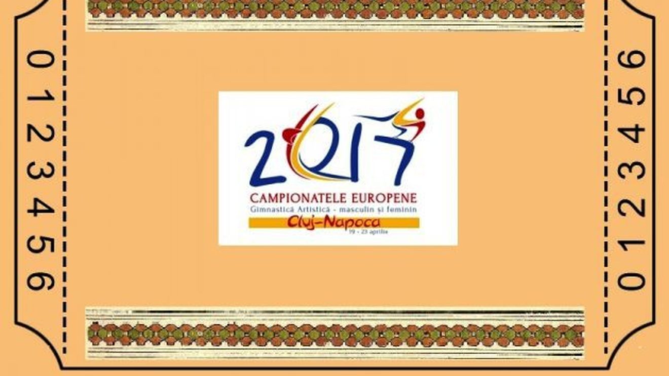 S-au pus în vânzare abonamentele și biletele pentru Campionatul European de Gimnastică de la Cluj 
