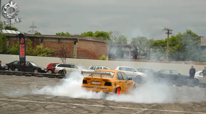 FOTO | Așii drifturilor au făcut un adevărat show la Iași