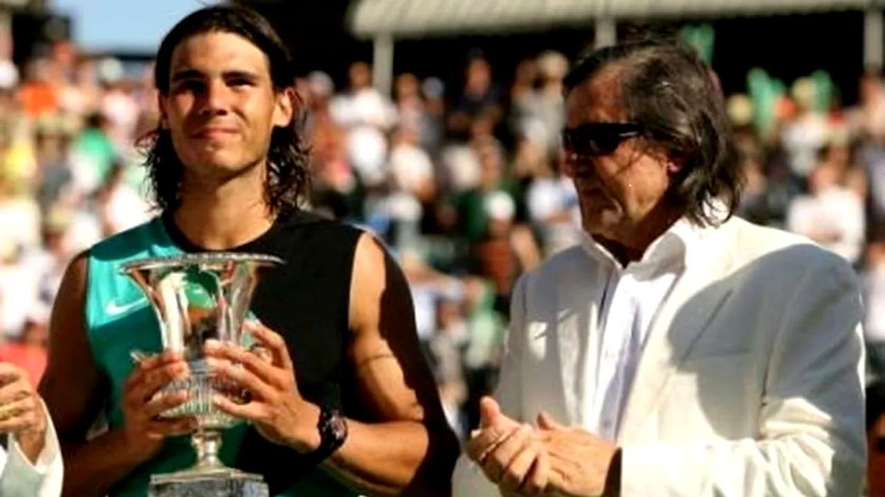 Rafael Nadal, singurul care şi-a amintit de Ilie Năstase! Provocare inedită la Turneul Campionilor | VIDEO