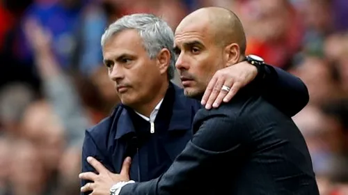 Rivalitatea Mourinho – Guardiola a intrat în sfera ironiilor „marca Special One”: „A avut portarul Angliei și nu i-a plăcut. A cumpărat portarul Barcelonei și nu i-a plăcut nici el. A mai luat unul…”. Ce i se reproșează lui Pep