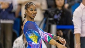 Jordan Chiles face ravagii după decizia din procesul medaliei Anei Bărbosu! A luat nota 10 în SUA, la sol, pentru a 5-a oară consecutiv