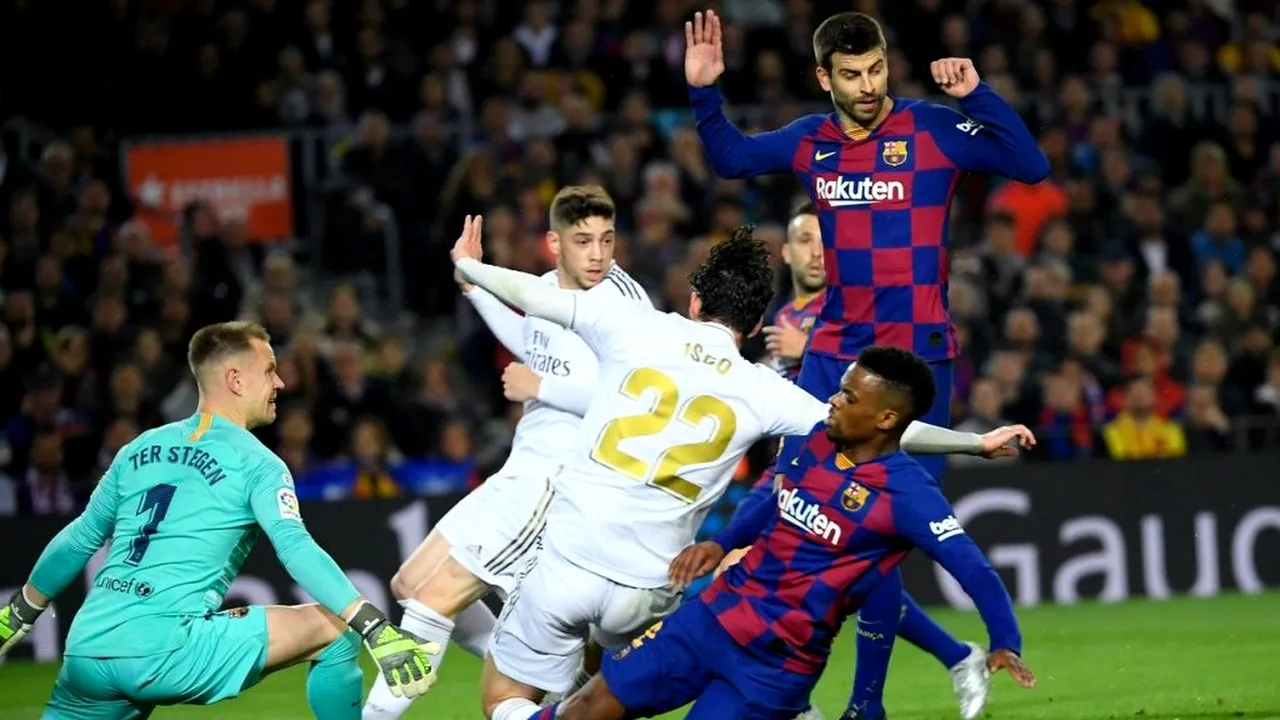 Război total între Barcelona și Real Madrid! 