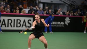 Simona Halep aduce spectacolul. Un punct câștigat de româncă în meciul cu Navarro, nominalizat de WTA la lovitura lunii martie