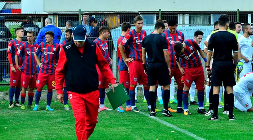 Steaua nu a fost primită în Liga 3.** Cum a 