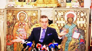 Becali s-a spovedit în fața presei** Cum l-a dat de gol pe finul Borcea că-și înșeală soția