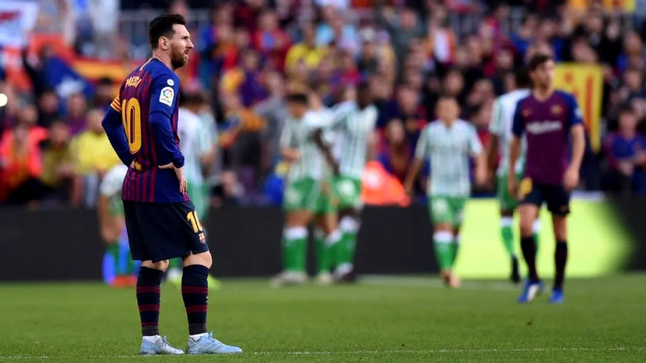 FOTO | Messi rămâne cel mai bun jucător din La Liga. Ce spune despre eșecul cu Betis: 