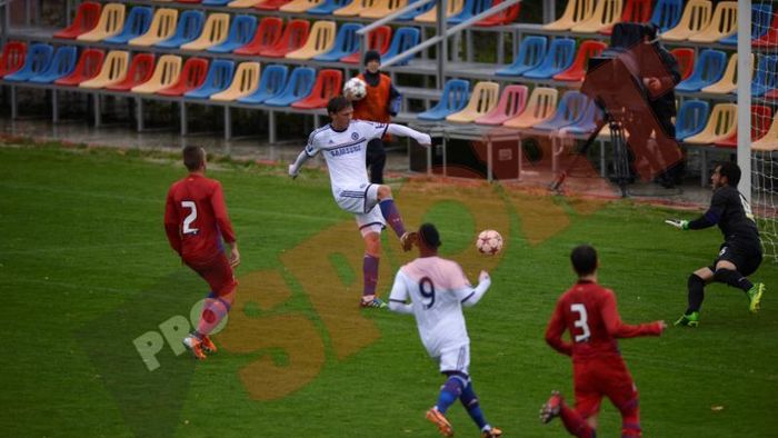 Fără drept de apel: Steaua U19 - Chelsea U19 0-4! Swift și Kiwomya au semnat câte o "dublă"
