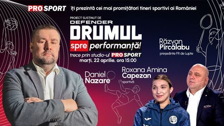 Andreea Amina Capezan și Răzvan Pîrcălabu vin la emisiunea „Drumul spre performanță”. Au luptele viitor în România?