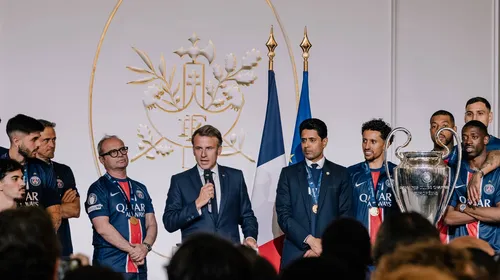 Emmanuel Macron nu îi iartă pe cei care au făcut haos după victoria lui PSG în Liga Campionilor: „Vom fi necruțători! Îi vom pedepsi”