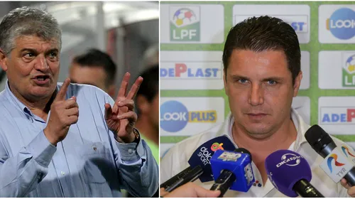 Continuă „războiul” dintre Ioan Andone și Narcis Răducan. Președintele Pandurilor îl amenință pe antrenorul lui Dinamo: „Dacă vrea să nu sesizăm comisiile…”