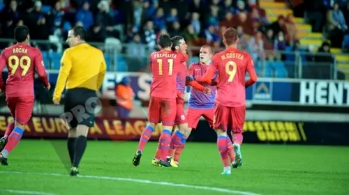 Steaua are Europa la picioare!** Prestația de la Molde a trimis un jucător al roș-albaștrilor în ECHIPA SERII