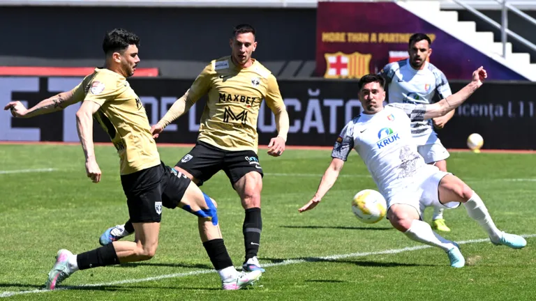 Unirea Slobozia a retrogradat în Liga 2, Farul Constanța și FC Hermannstadt sunt adversarele din baraj pentru Chindia și FC Voluntari