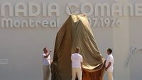Cum arată statuia Nadiei Comăneci, pe care Ion Țiriac a adus-o din China!