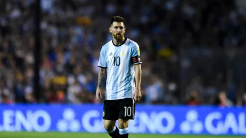 Panică la naționala Argentinei și la Barcelona! Messi s-a accidentat și nu va juca în următorul meci amical al „Pumelor”
