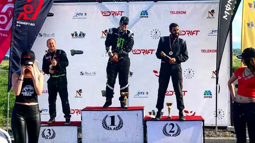 Călin Ciortan a câștigat a doua etapă din Campionatul Național de Drift. Cine este noul lider al clasamentului