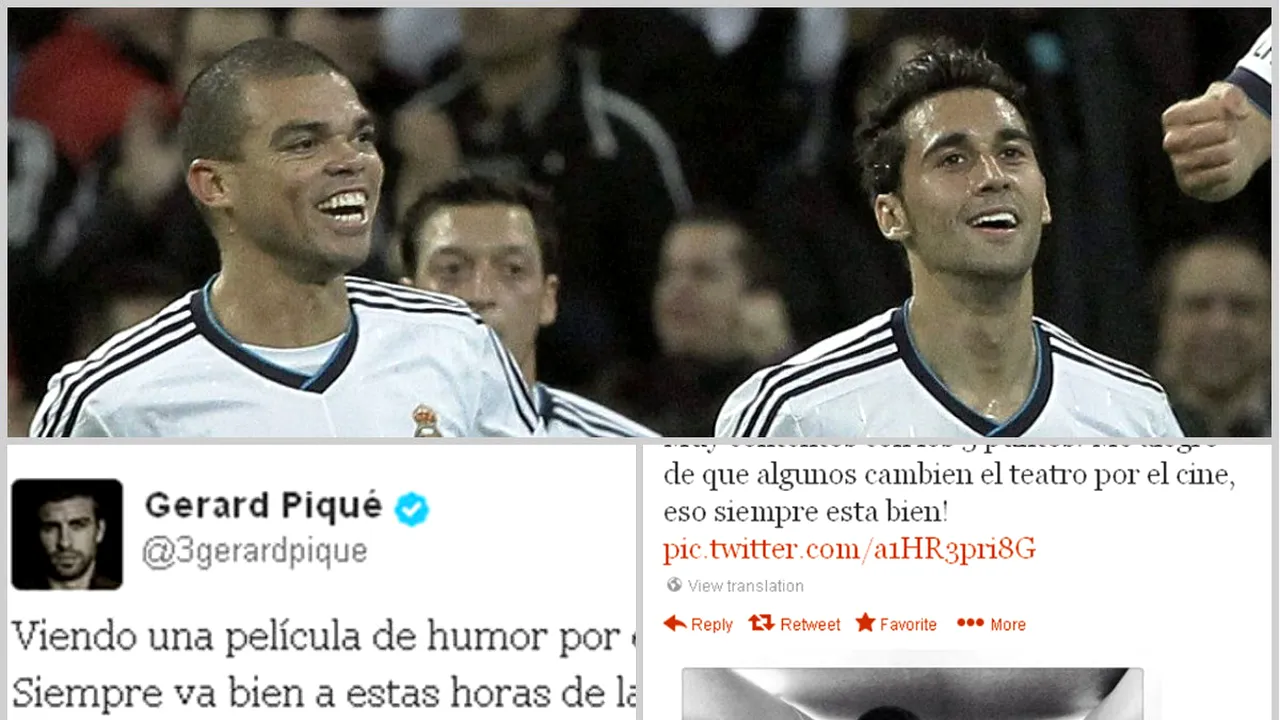 Arbeloa îl ironizeaza pe Pique! Ce i-a transmis jucătorul Madridului si care a fost reacția Poliției după meci