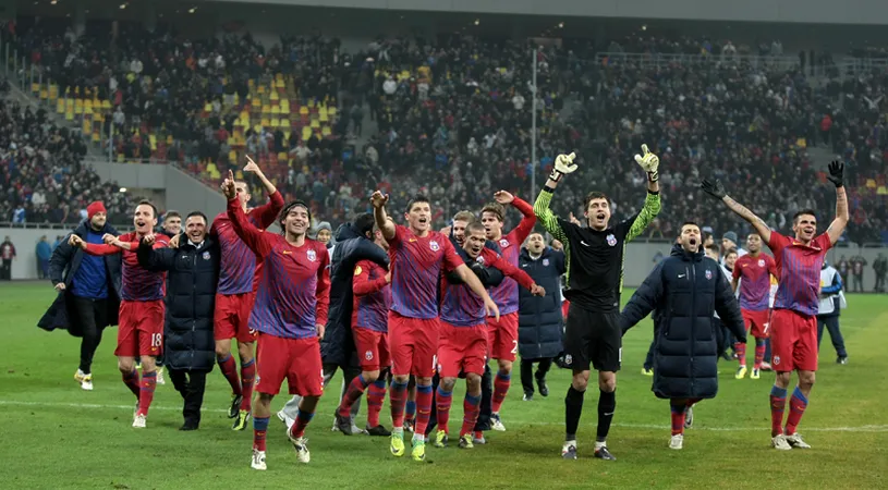 Steliștii au doborât toate RECORDURILE pe Național Arena! **Becali a schimbat deja numele stadionului! 'În Ghencea parcă mi-era RUȘINE'