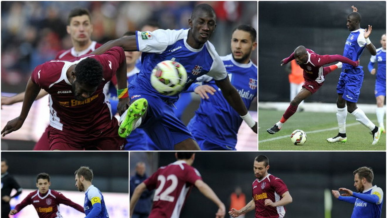 CFR, maximum de puncte după Trică. Clujenii au câștigat derby-ul campioanelor de la retrogradare. CFR - Oțelul 1-0