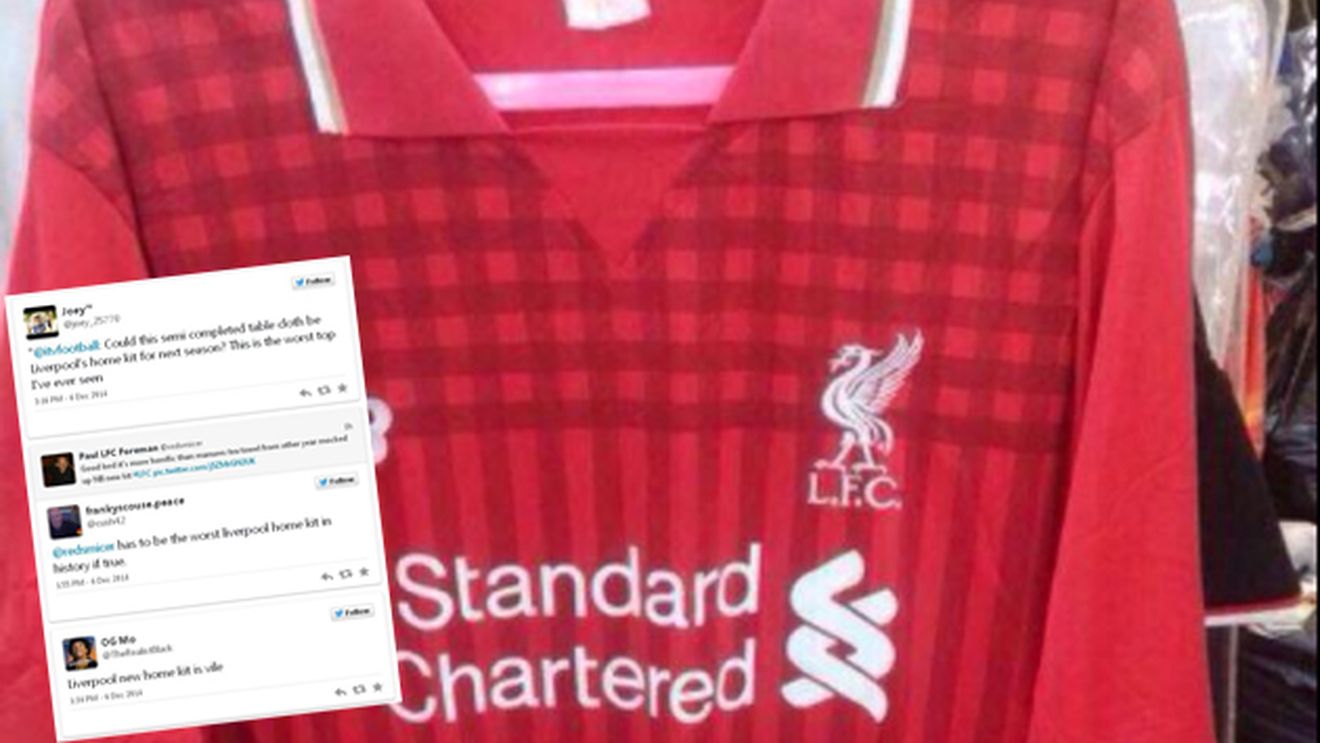 FOTO | E acesta noul tricoul al lui Liverpool? Fanii au fost dezamăgiți când au văzut pozele