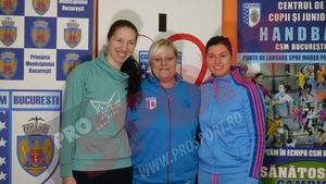 Oana Manea și Talida Tolnai, prezentate oficial la CSM București: "Suntem la început de drum"