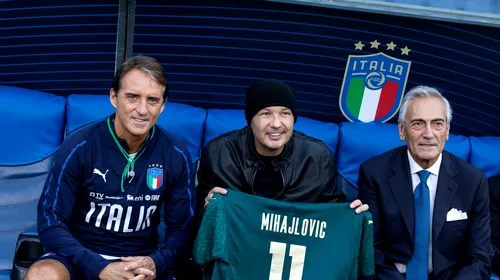 Scrisoarea tulburătoare a lui Roberto Mancini, după decesul lui Sinisa Mihajlovic: „De ieri, nu mai am frate! M-ai ajutat să marchez cel mai frumos gol!”