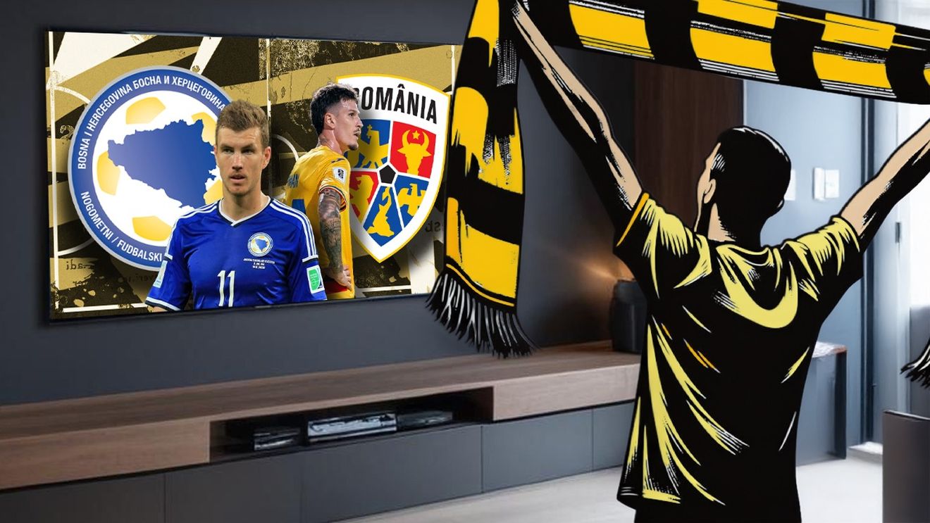 Cine transmite la TV Bosnia - România