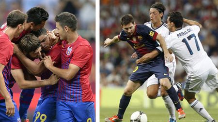 Steaua, singura formație din România care se ia la "trântă" cu "GREII" Europei!** TOP cele mai iubite echipe din lume pe Facebook: cine conduce și pe ce loc sunt roș-albaștrii