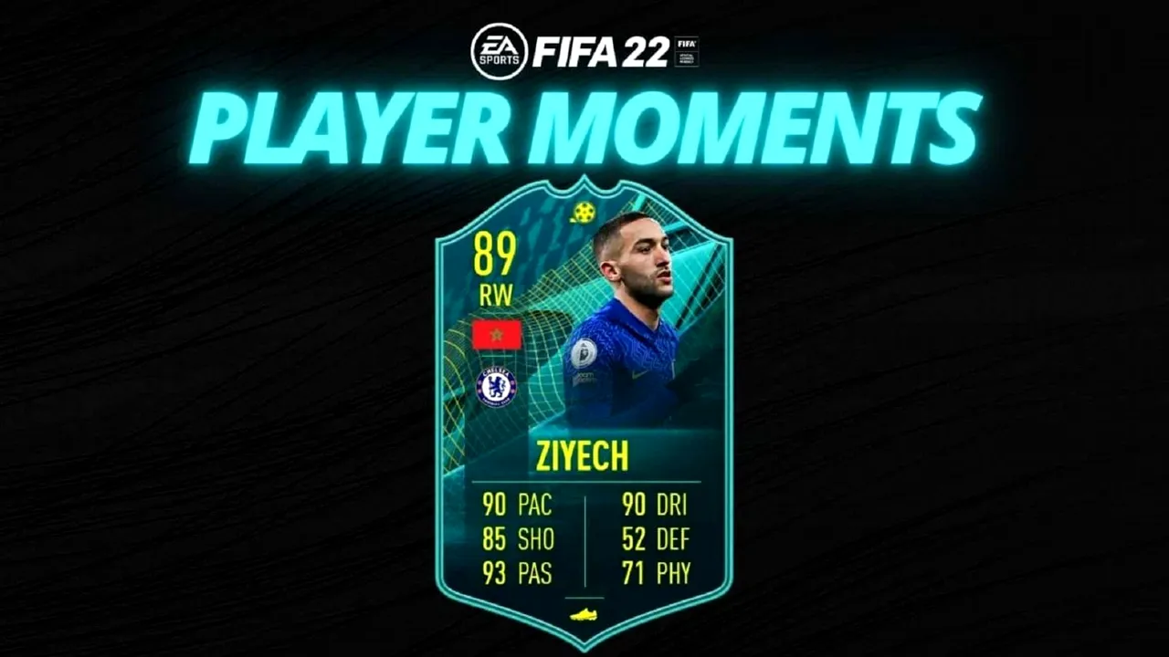 Hakim Ziyech are un card excelent în FIFA 22! Cât valorează și cum îl poți obține pentru echipa de Ultimate Team