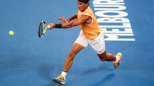 Devoratorul de australieni. Rafael Nadal trece la pas în turul trei la Australian Open: după ce a învins deja doi ‘canguri’, are derby pentru optimi cu jucătorul numărul unu din țara-gazdă