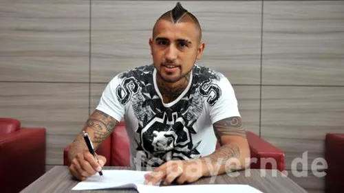 OFICIAL | Vidal a semnat cu Bayern Munchen: 