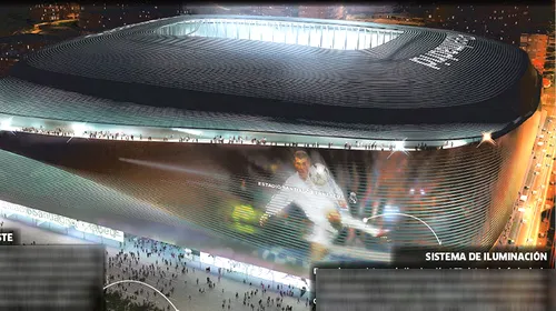 Bine ați venit pe „noul” Bernabeu! FOTO | Proiectul de 400 de milioane de euro prezentat astăzi de Real Madrid