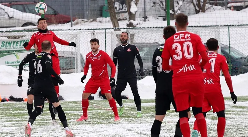 Remiză spectaculoasă între FC Hermannstadt și CS Comunal Șelimbăr, pe ”Pietricica”. Echipa lui Măldărășanu a avut 2-0 la pauză și a egalat pe final, dintr-o fază cu penalty ratat