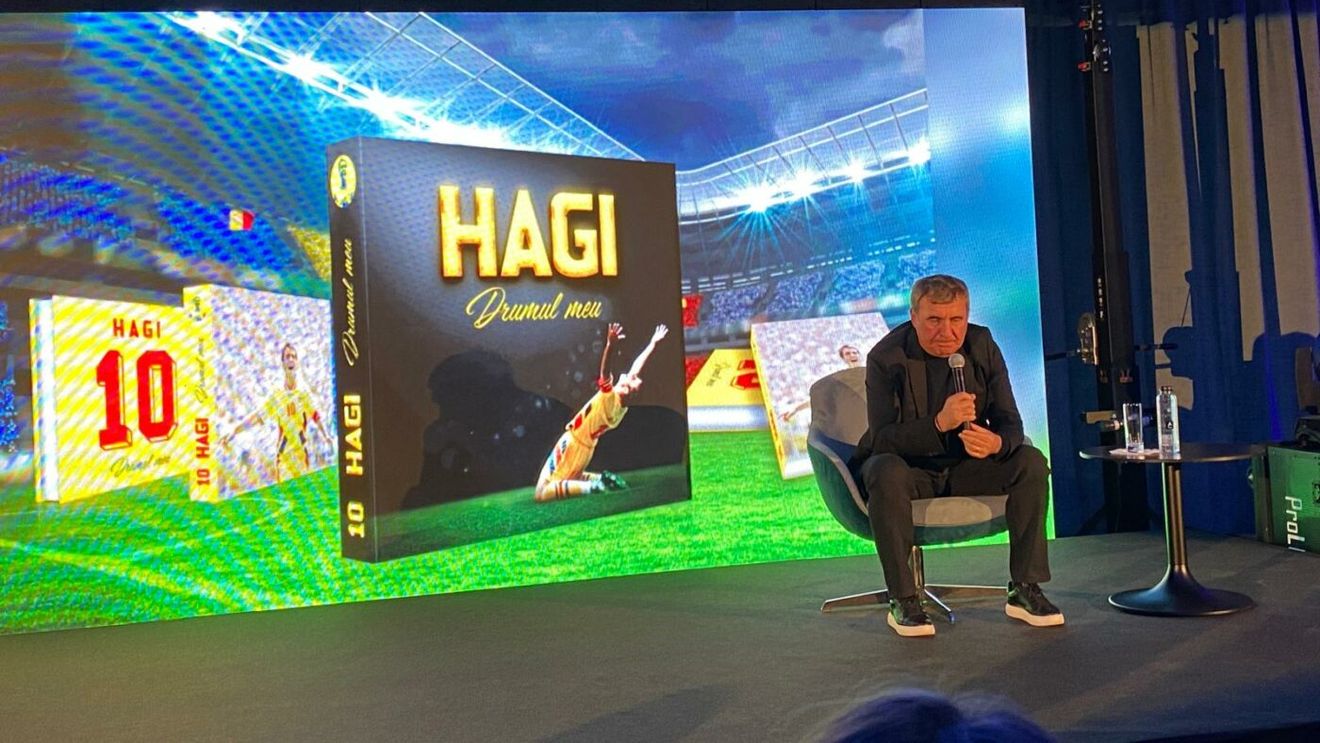 În ziua în care a împlinit 60 de ani, Gică Hagi a lansat cartea autobiografică „Drumul meu”: „Unicul meu obiectiv era să joc fotbal. Să încerc să fiu cel mai bun”. FOTO&VIDEO