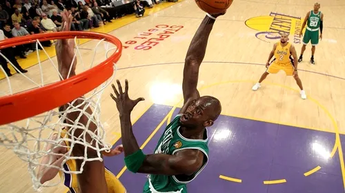 Garnett la cota 25,000!** Celtics a spulberat-o pe Lakers într-un meci special pentru „legenda” KG5!