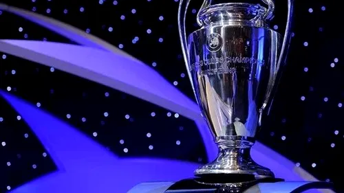 Trofeul Ligii Campionilor se va afla la București în perioada 4-6 octombrie