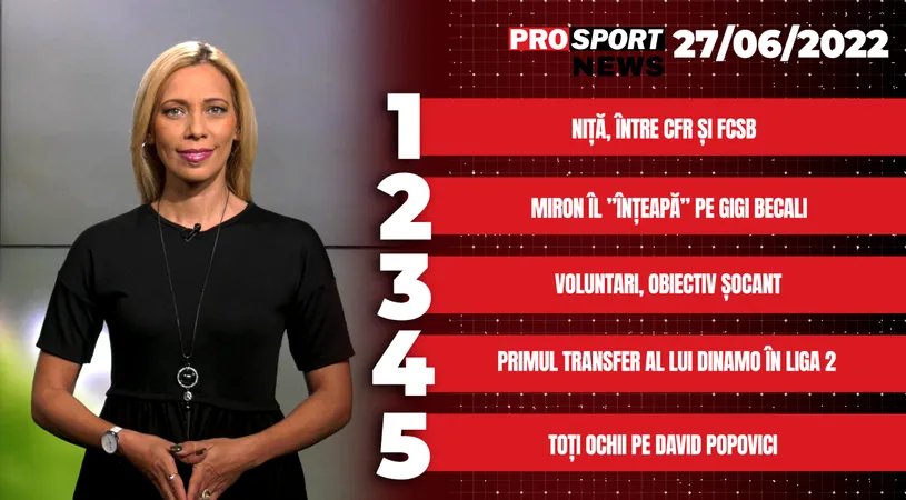ProSport News | Fotbalistul a plecat de la FCSB și îl „înțeapă” pe Gigi Becali! Cele mai noi știri din sport | VIDEO