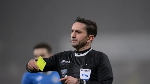 Sebastian Colțescu e considerat „omul Craiovei” la finala Cupei României. Astra Giurgiu se teme de arbitru: „Delegarea lui este inoportună”