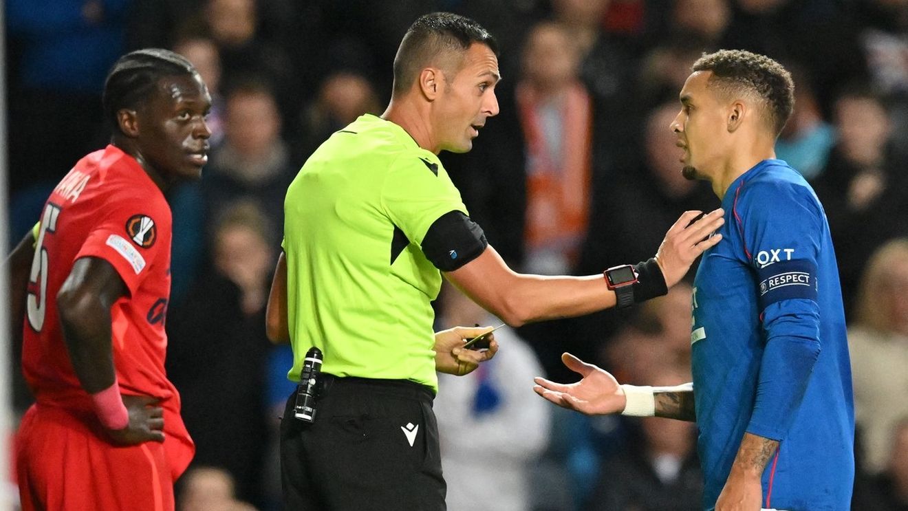 Cine este Marco Di Bello, arbitrul care a anulat într-un mod scandalos golul marcat de FCSB cu Rangers. Trecutul este plin de controverse după erori pe bandă rulantă: a fost suspendat o lună și o echipă de tradiție din Italia nu mai vrea să audă de el. Coșmar recent pentru Răzvan Lucescu și Parma lui Man și Mihăilă. SPECIAL