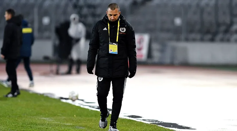 VIDEO | Costel Enache, deranjat de întrebările cu privire la viitorul lui ”U” Cluj: ”Mă urc în tramvai, merg acasă”. Ce a spus antrenorul despre meciul cu Slatina și de ce crede că se amână sentința în cazul restanței cu Farul