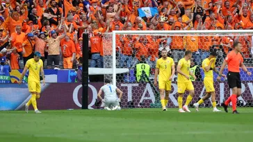 🚨 Liveblog România – Olanda 0-1, în optimi la EURO. Batavii cer lovitură de pedeapsă