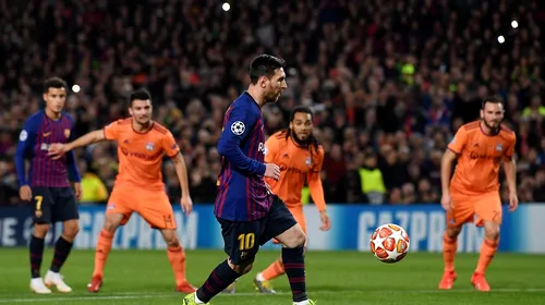 Messi, mașinăria de recorduri! Ce performanță a reușit argentinianul în meciul cu Lyon