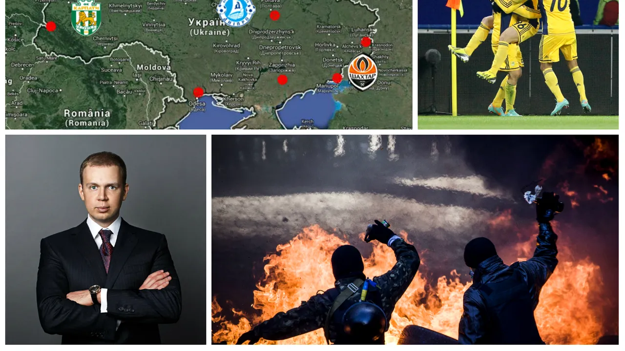Colapsul sportului ucrainean. Fotbalul, baschetul și hocheiul din Ucraina sunt grav afectate de căderea regimului Ianukovici