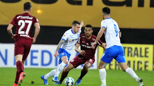 CFR Cluj - Universitatea Craiova 1-2 | Șansă uriașă pentru FCSB, după primul eșec acasă al lui Edi Iordănescu! Oltenii se mențin în lupta pentru titlu