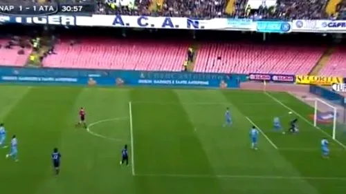 Ce comedie!** San Paolo a amuțit la faza asta. VIDEO Cannavaro s-a făcut de râs în fața propriilor fani. Lovitura care continuă seria neagră a napoletanilor